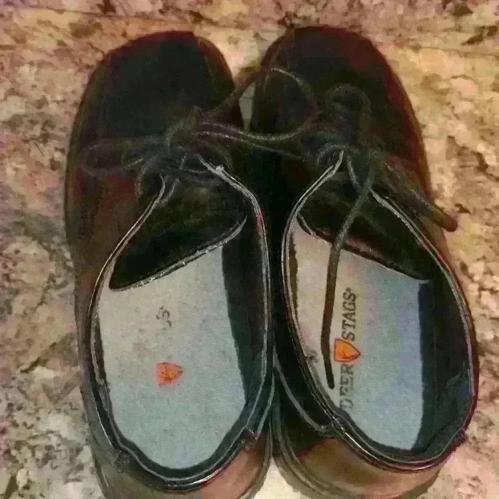 Deerstags boys dress shoes Black.slip.on. 3wide Boys - Picture 10 of 10